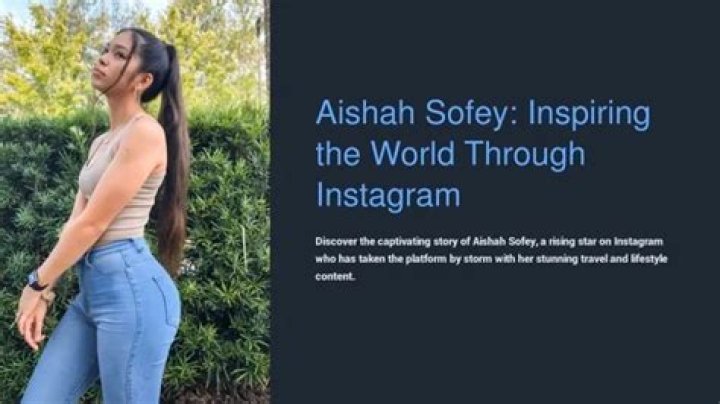 Aishah Sofey Burgess (Instagram Star) Wiki, Biography, Age, Boyfriend