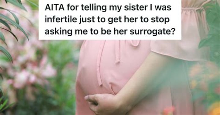 AITA For Telling Surrogate To Stop Acting As Husband's Wife?
