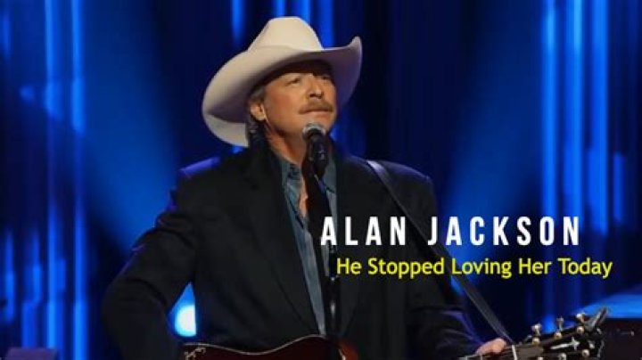 Alan Jackson He Stopped Loving Her Today (Ao Vivo no Funeral de