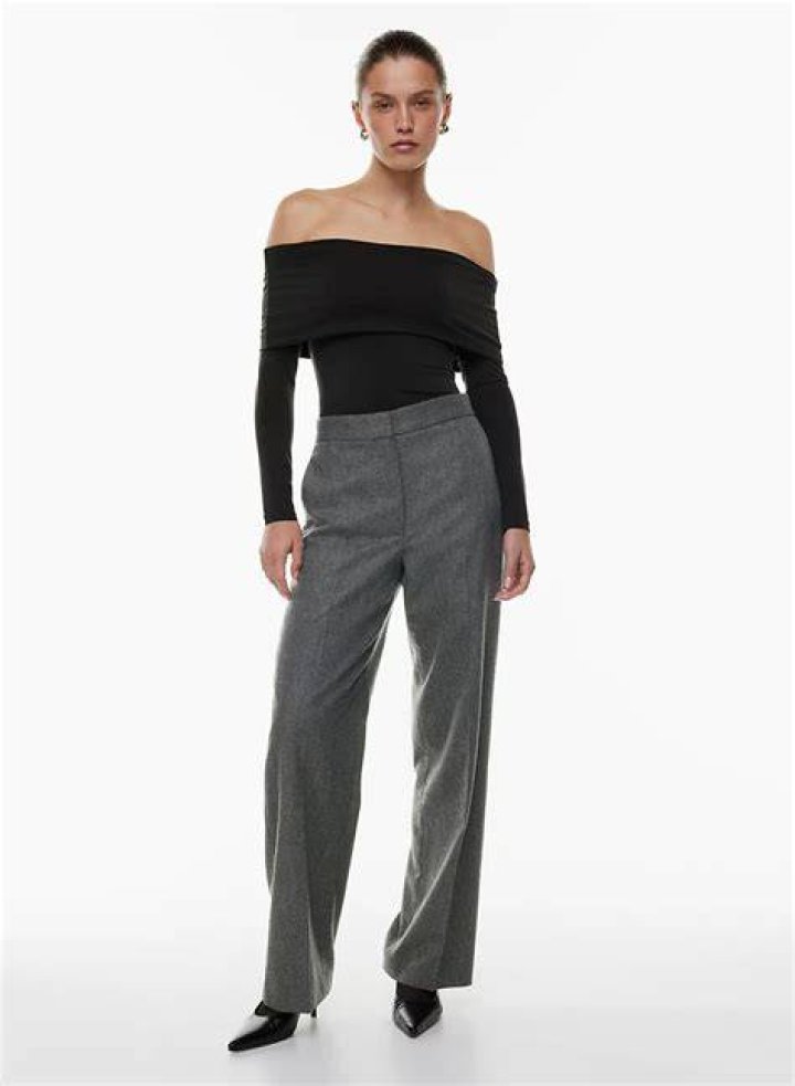ALANYA PANT Highwaisted, wideleg pants Cropped Linen Pants, Cropped