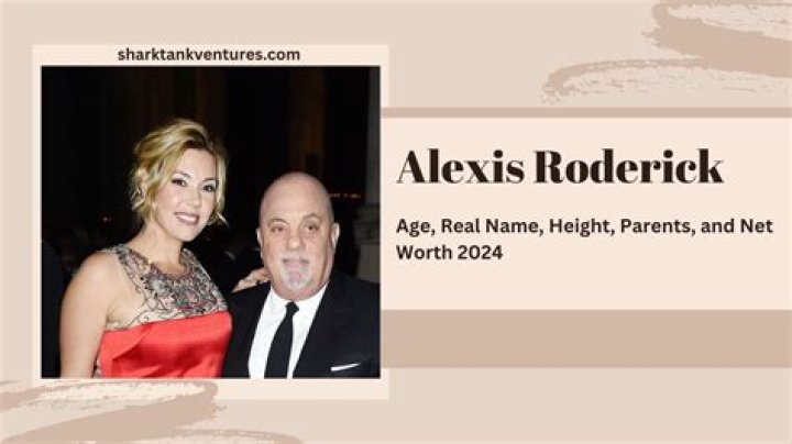 Alexis Roderick Wiki, Age, Bio, Birthday, Salary, Wedding, Net Worth