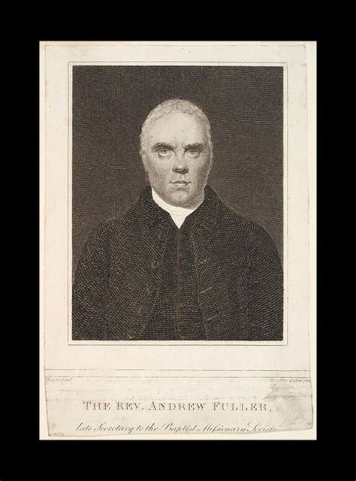 Andrew Fuller Te&oacute;logo bautista y promotor de las misiones