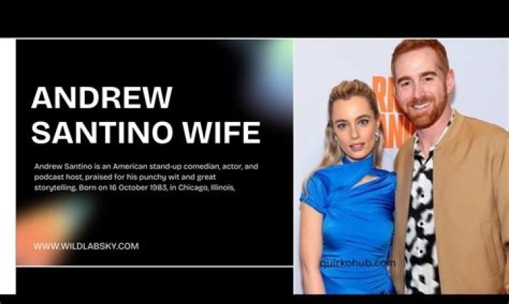 Andrew Santino Wife The Early Life of His Wife