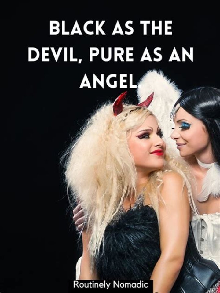 Angel and Devil Captions for Instagram 250+ Inspiring and Playful