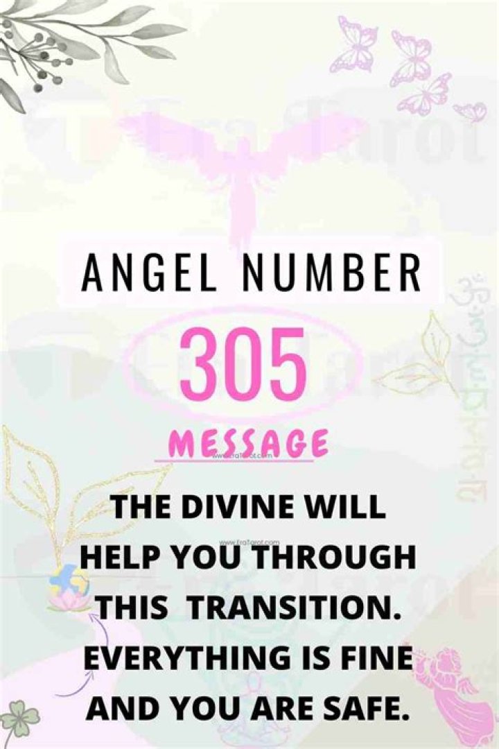 Angel Number 305 Meaning And Symbolism 2022 Full Guide 2022 Images