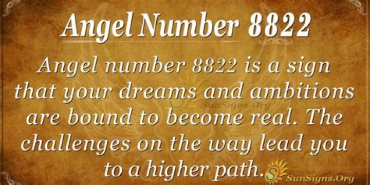 Angel Number 8822 Meaning Keep OnKeeping On