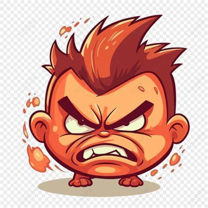 Angry Cartoon Character Cliparts.co
