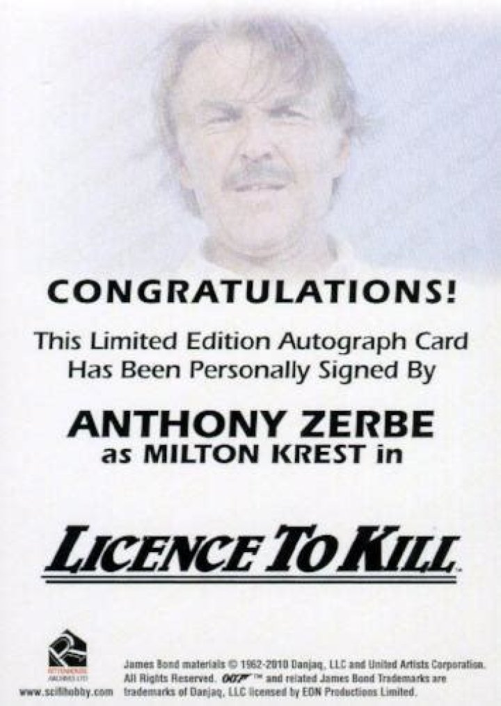 Anthony Zerbe Products
