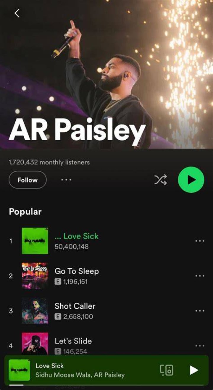 AR Paisley on Spotify