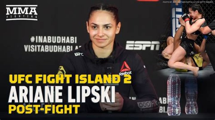 Ariane Lipski Official MMA Fight Record (1250)