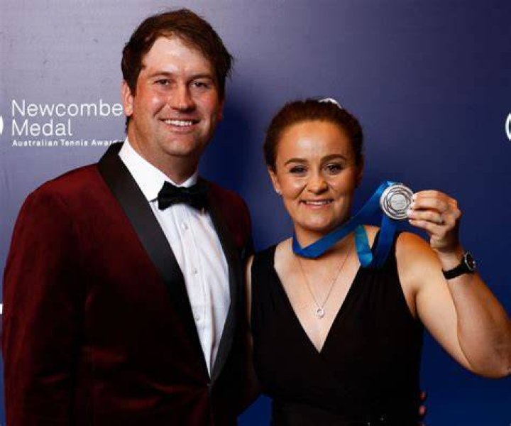 Ash Barty steps out for Tennis Australia's 'night of nights' Woman's Day