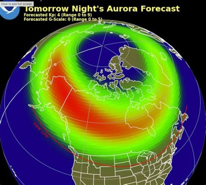 Aurora Borealis Forecast Dashboard When and Where Can You See the