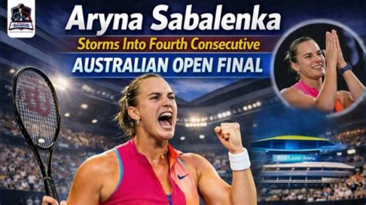 Australian Open Aryna Sabalenka storms past Coco Gauff into second
