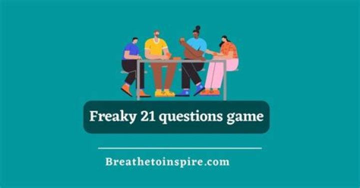 Awasome Freaky 21 Questions Game For You FIRMWARE HDF