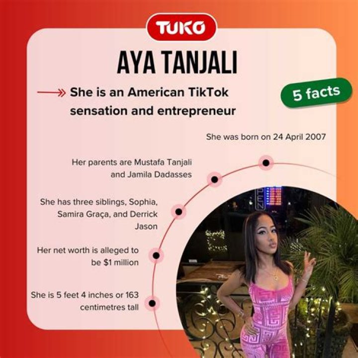 Aya Tanjali New Tiktok Star Age Bio Images Instagram Account Affairs