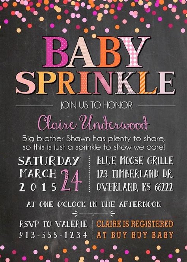 Baby Sprinkle Invitation Wording Photograph by Freshbaby Giftideas