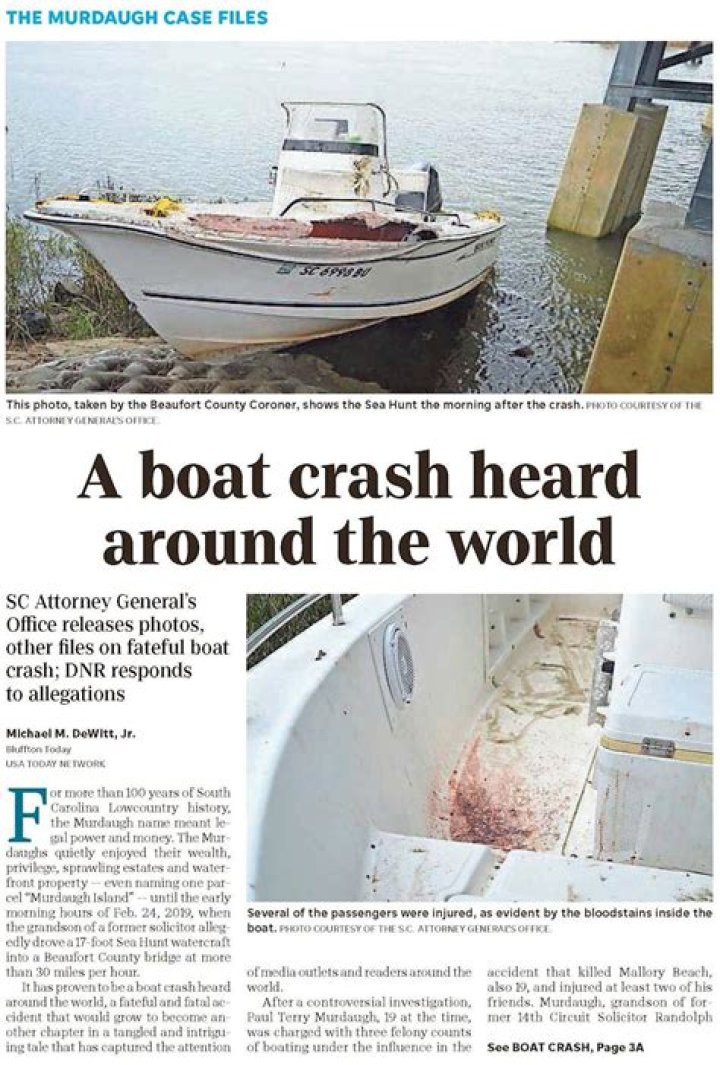Beaufort Boat crash New documents filed in Mallory Beach lawsuit
