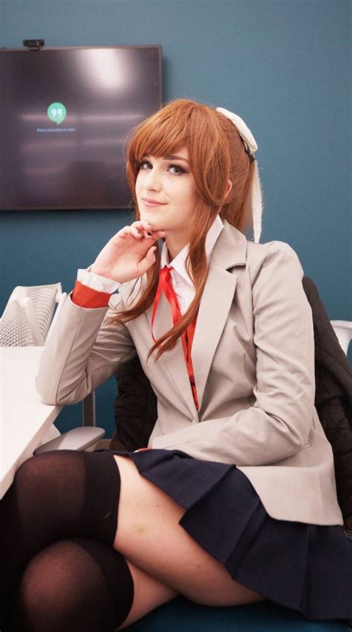 Beautiful Monika Breathtaking cosplay by allisonsbeggs Check our her