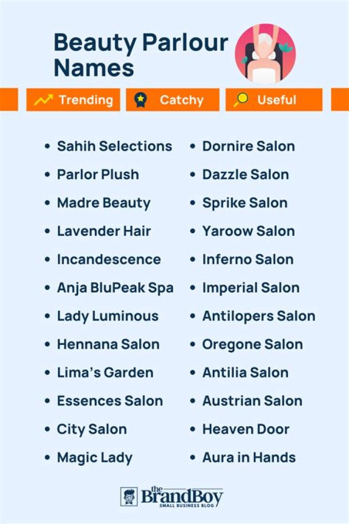 Beauty Parlour Names 385+ Catchy And Cool Names BrandBoy