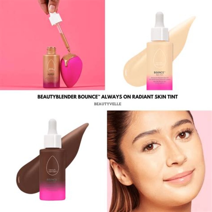 BeautyBlender BOUNCE Always on Radiant Skin Tint + Liquid Whip Cream