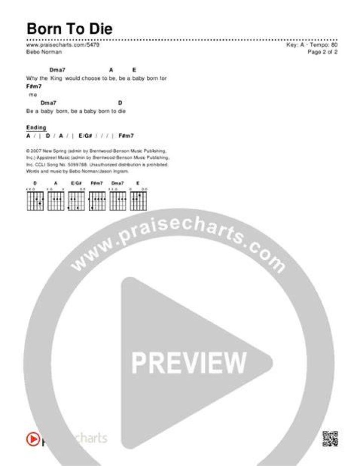 Bebo Norman Guitar Chords