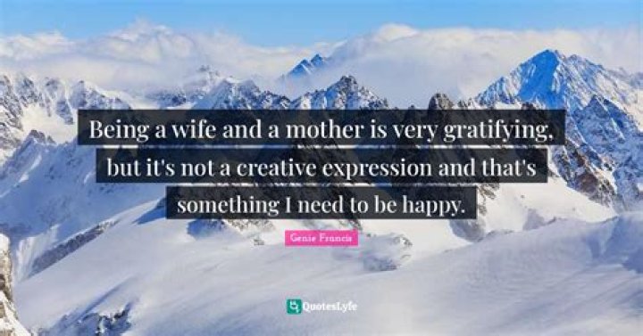 Being a wife and a mother strategicloxa