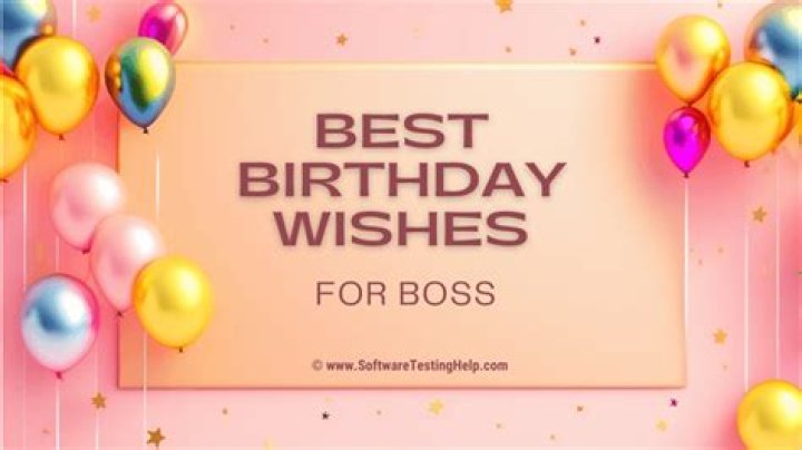 Best Birthday Wishes for BOSS with pics Quotes, SMS, Greetings