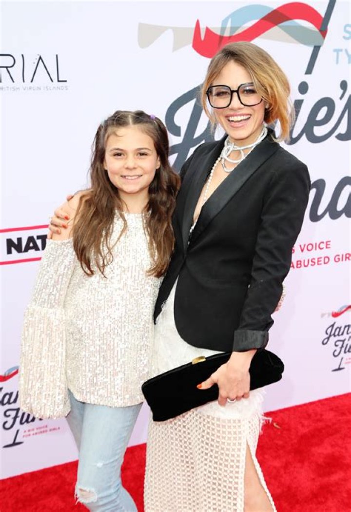 bethany joy lenz enjoys fresh donuts while out with her daughter in