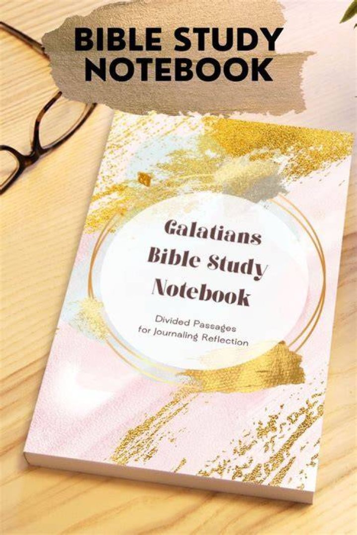 Bible Study Notebook, Bible Study Journal, Scripture Journaling
