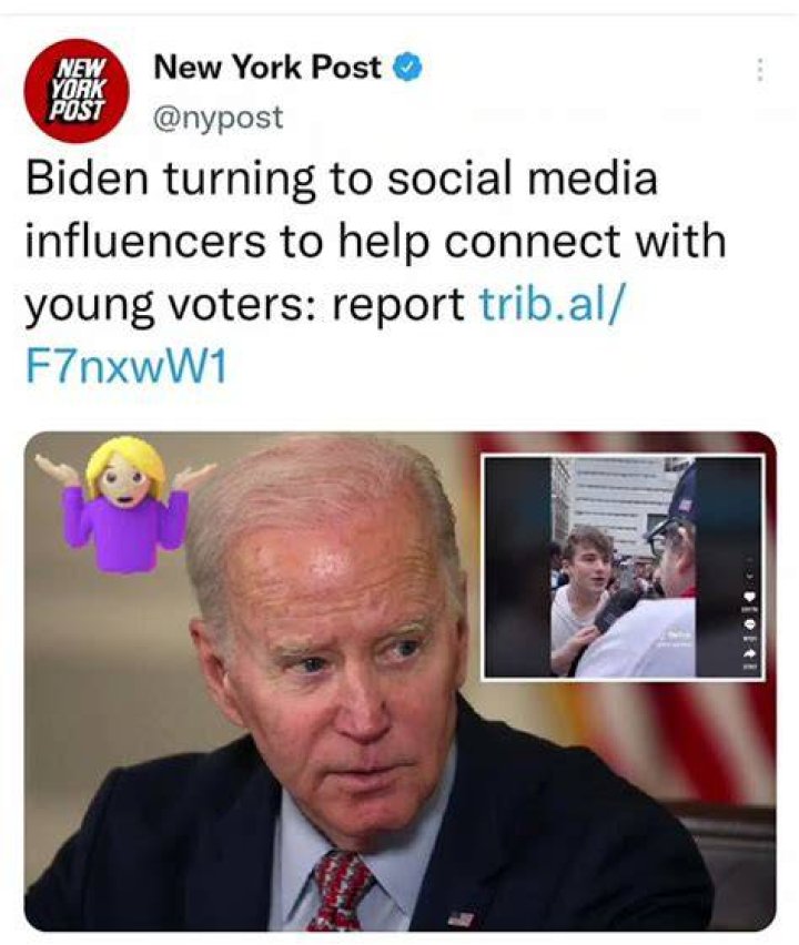 Biden turning to social media influencers to tout agenda report