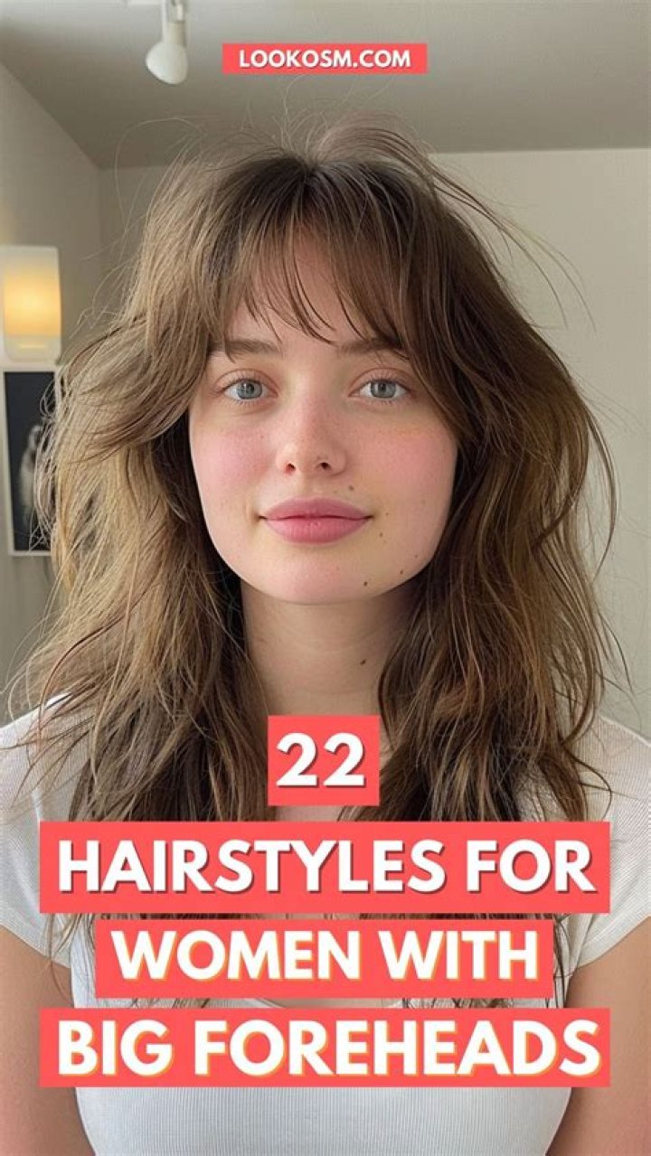 Big Foreheads Are Sexy How a Haircut Can Complement It Haircut for