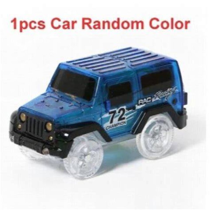 Big Size Magical Glow Racing Track Set Track Car Flexible Glowing