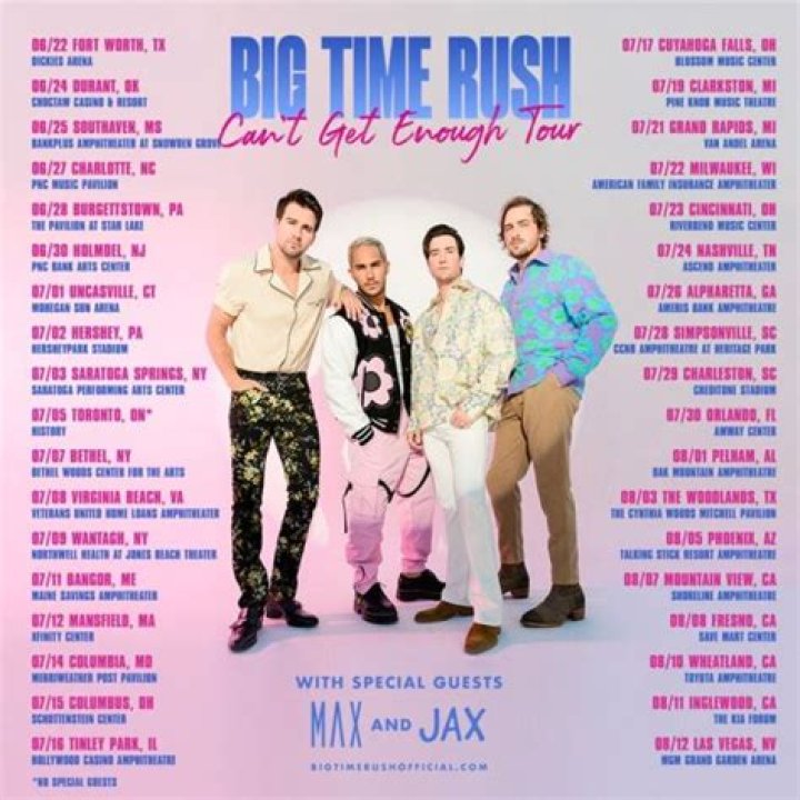 Big Time Rush tickets, presale info, merch and more