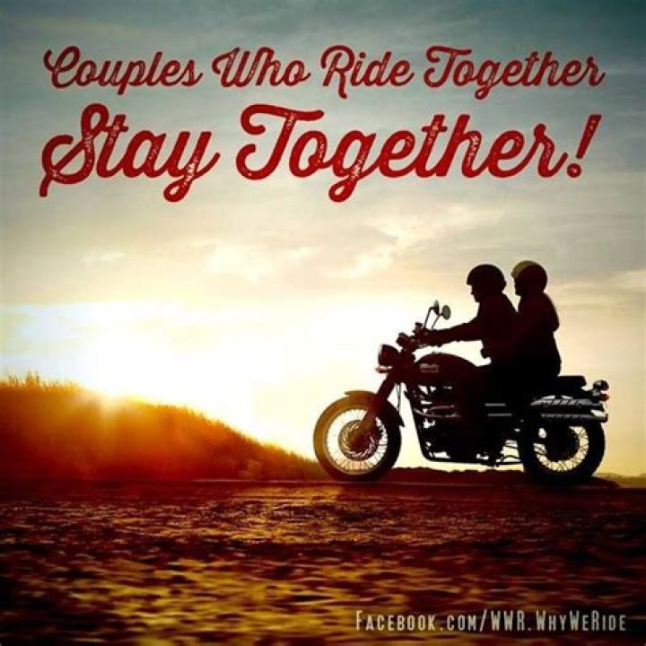 Biker Couples Quotes. QuotesGram Biker couple, Riding motorcycle