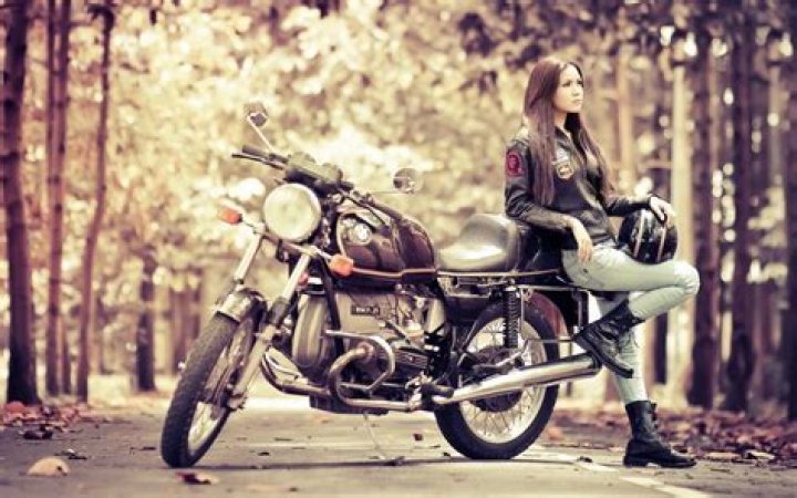 Biker Girl Wallpapers Wallpaper Cave