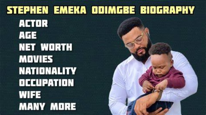 Biography Of Stephen Odimgbe [Age, Real Wife, Net Worth, Family