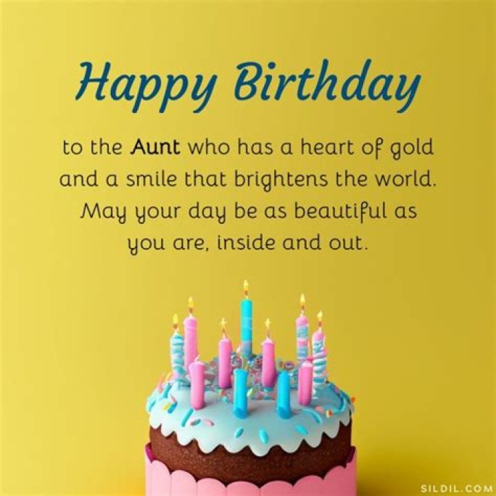 Birthday Wishes for Aunt Pictures, Images, Graphics Page 3