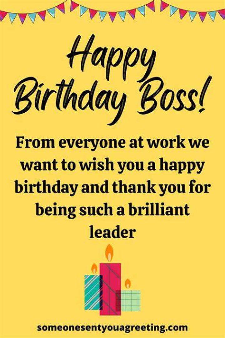 Birthday Wishes For Boss Page 4