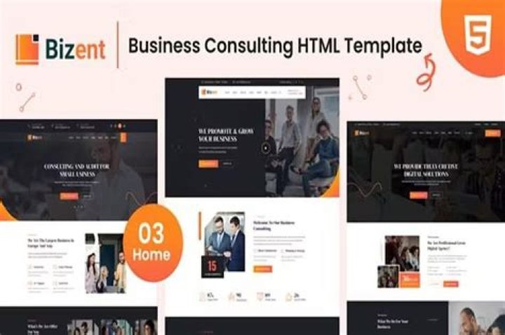 Bizent Business Html Template Home