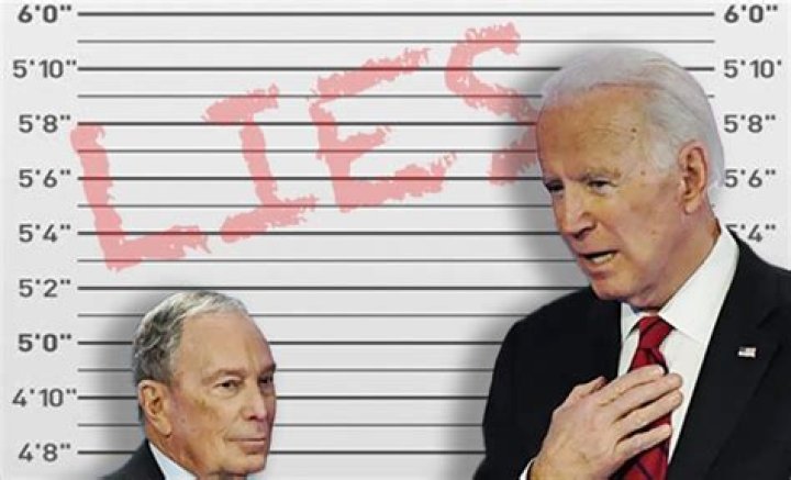Bloomberg Complex Insecure Joe Biden Exaggerates Height in RunUp to