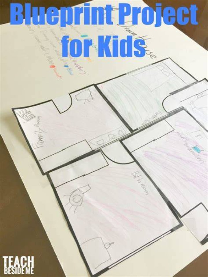 Blueprints and Architecture for Kids Inspired by Frank Lloyd Wright