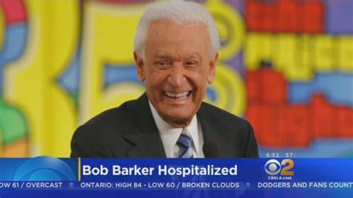 Bob Barker Hospitalized for 'Increased Level of Pain' Due to Back Injury