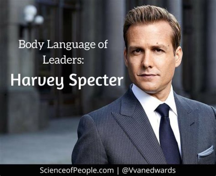 Body Language of Leaders Harvey Specter