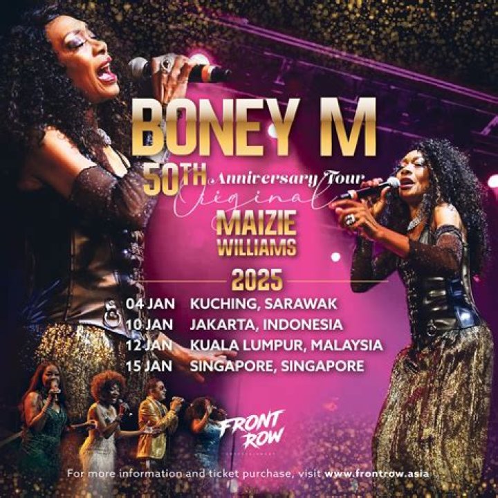 Boney M announce new show plus support acts Ambient Light