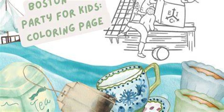 Boston Tea Party Color by Number, Reading Passage and Text Marking