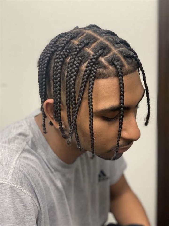 Box Braids On Men's Hair picgubbins