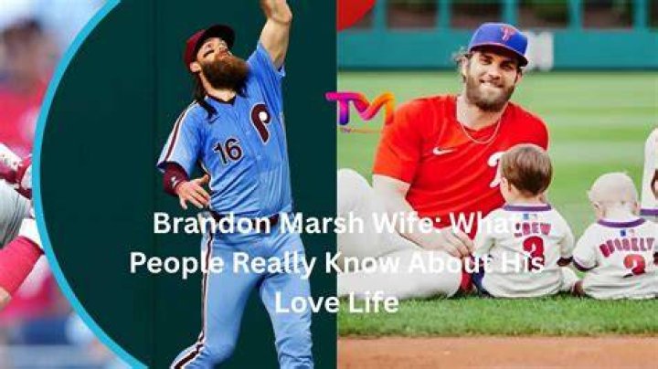 Brandon Marsh Children Does Brandon Marsh Have Kids? ABTC