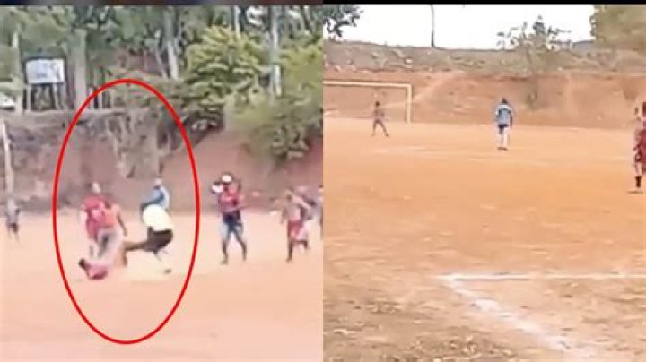 Brazil Football Fight WATCH Football turns BLOODY in Brazil's regional