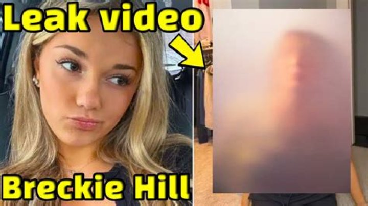 Breckie Hill shower video goes viral on Twitter and Reddit