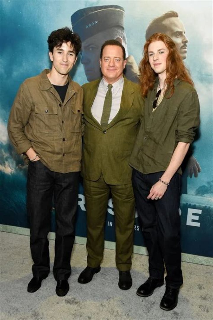 Brendan Fraser Children Meet Griffin, Leland, and Holden
